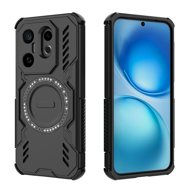 Wholesale Cooling Brand Magnetic Wireless Charging Anti-Fall Mobile Back Cover for VIVO V50 X200 FE Y19 Y29 Y300 Pro Y400 Pro