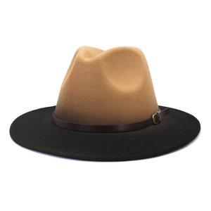Sombrero Fedora de Fieltro 100% Lana, Nuevo 2024, de Ala Ancha, Unisex, para Viajes, Negocios, Casual, Jazz, Iglesia, Estilo Godfather, Alta Calidad - Product Image 3
