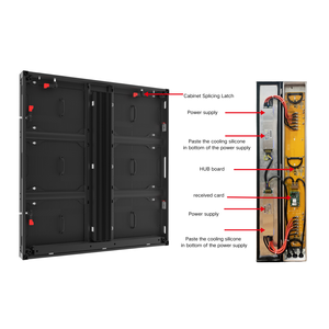 Display <span class=keywords><strong>LED</strong></span> in Alluminio per Esterni IP65 Impermeabile ad Alta Luminosità con Testo Scorrevole |   Cartellone Pubblicitario Digitale per Centri Commerciali e Parchi - Product Image 4