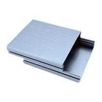 Boîtier en aluminium anodisé usiné CNC 6063/6061, protection IP54, options de couleur personnalisées pour le contrôle de perçage LXIANG
