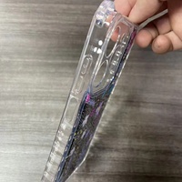 Coque de téléphone en TPU avec colle florale pour TECNO POP8 POP10C Spark30C, pour Google Pixe 8A Pixe 7A Pixe 6A, coque de téléphone scintillante de luxe