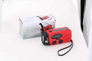 Tipo-C Manivela de mano Radio Meteorológica de emergencia solar 2000mAh Alarma SOS Wind-up 3 Modelo <span class=keywords><strong>Linterna</strong></span> para acampar y hacer senderismo - Product Image 6