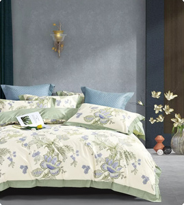 Set <span class=keywords><strong>copripiumino</strong></span> <span class=keywords><strong>in</strong></span> cotone stampato king size singolo <span class=keywords><strong>matrimoniale</strong></span> stampato <span class=keywords><strong>in</strong></span> cotone personalizzato set lenzuola con federa - Product Image 1