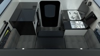 Camper de camionnette léger en aluminium, 4x4 tout-terrain, toit relevable, pour Ford Ranger Toyota Hilux