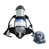Tuyau d'incendie industriel en acier inoxydable Haigu 6,8 L, accessoire d'équipement de lutte contre l'incendie certifié CE EN137 pour formation aéroportuaire SCBA
