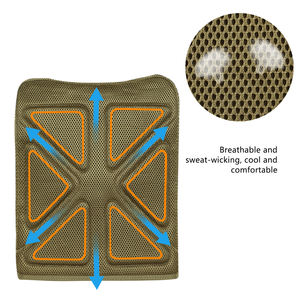 Gilet tactique d'entraînement extérieur, porte-plaques camouflage, veste de sécurité, gilet de protection corporelle durable en polyester imperméable - Product Image 6