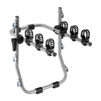 Rak Sepeda Lipat CBR-603 untuk Bagasi Mobil, Tipe Strap-On, Gantungan Belakang, Universal untuk 3 Sepeda, Cocok untuk Mobil SUV Sedan