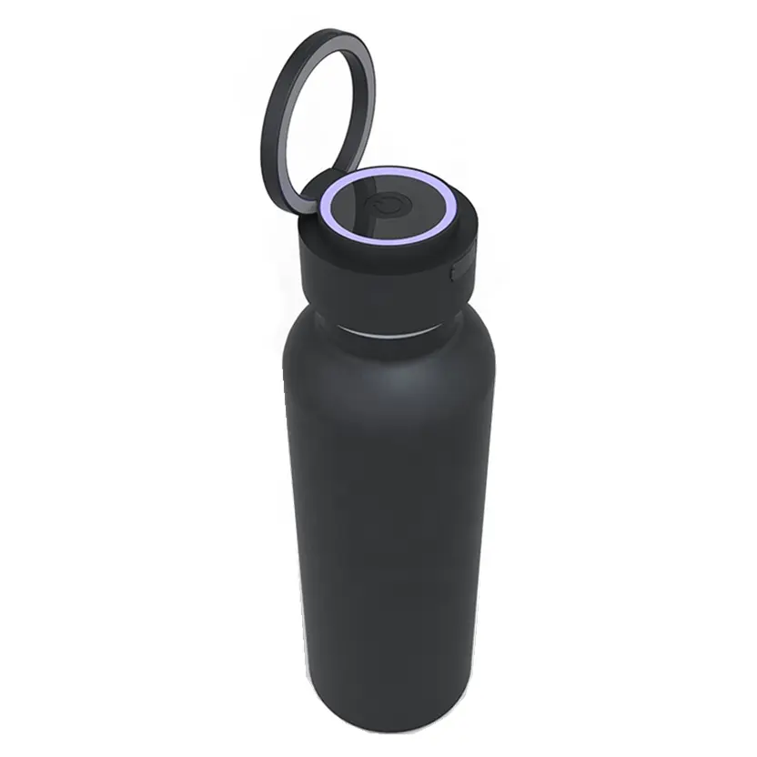 2023 Hot Sale High Capacity Smart Stainless Steel UV Self Cleaning Water Bottles with self-cleaning