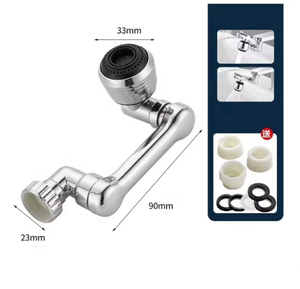 Cabezal de Rociador Multifunción con Filtro Antisalpicaduras Universal Personalizado, Cabezal Giratorio de 1080 Grados para Cocina - Product Image 5