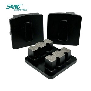 SANG Zapatas de Diamante de Segmento Doble H Redi Lock Duraderas para Tareas de Preparación de Superficies y Pulido de Suelos de Hormigón - Product Image 1