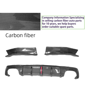 Diffuseur arrière en fibre de carbone style G23 pour BMW Série 4 G22 Coupé 2020-2025 - Product Image 5