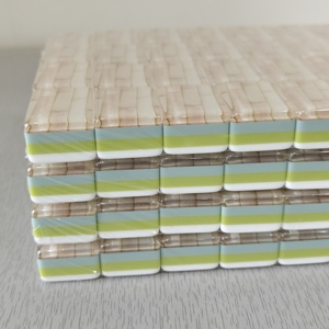 <span class=keywords><strong>Jeu</strong></span> de tuiles de Mahjong en acrylique personnalisé, design exclusif de luxe, <span class=keywords><strong>jeu</strong></span> de Mahjong Palm Royale, tuiles de Mahjong pour l'enseignement - Product Image 5