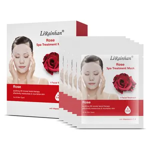 Rose Regenerating&anti Inflammation Face Mask With Spot Wholesale Factory Price