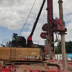 Used SANY SR365 <b>Rotary</b> Drilling Rig pull down winch Energy Saving Core Engine Pump Good Condition Piling <b>Machine</b> - Product Image 1