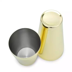 Dụng Cụ Quán <span class=keywords><strong>Bar</strong></span> Bộ Bình Lắc Boston Bằng Thép Không Gỉ Trọng Lượng 18Oz + 25Oz Bộ Hộp Thiếc 2 Món - Product Image 4
