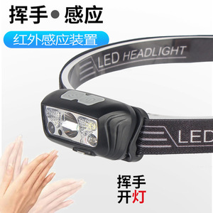 Faro LED recargable con brillo ajustable para pesca, camping, senderismo, uso de emergencia - Product Image 3