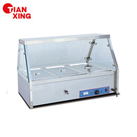 TIANXING peralatan restoran komersial wadah GN 3-6pan listrik makanan prasmanan hangat Bain Marie penghangat makanan
