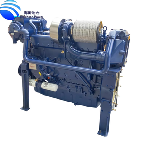 Mesin Kapal Weichai WD12 WD10 WP12 WP13 300HP 350HP 375HP 400HP 250HP 450HP 550 HP 500HP Motor Laut Dengan Gearbox - Product Image 2