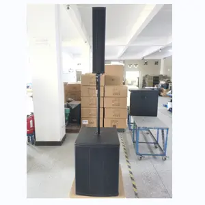 Pa Dj Luidsprekersysteem Aangedreven Subwoofer Dsp Line Array Kolom Hoge Batterij Versterker Toren Kerkelijke Luidsprekers