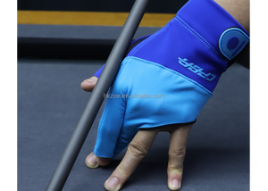 Gants de billard CPBA haut de gamme à trois doigts ouverts pour main gauche et droite, couleur unie - Product Image 5
