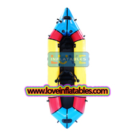 Promotion : Packraft gonflable 2 places pour la dérive – Stable, écologique, léger, couleurs variées, idéal pour le tourisme et les sports nautiques