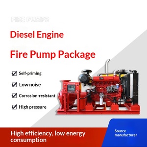 Pompe à incendie extérieure automatique à moteur en fonte à haute pression, ensemble de pompes à incendie en stock XBC avec moteur magnétique - Product Image 3
