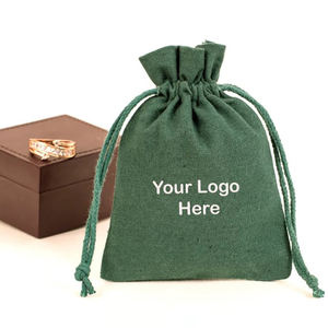 Bolsa de Terciopelo Reciclable con Cordón y Logotipo Personalizado para Joyería, Relojes, Copas de Vino, Collares, Pulseras, Pendientes, Empaque de Cosméticos - Product Image 2