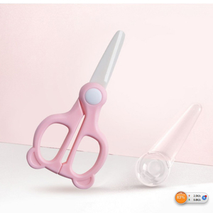 Forbici per alimenti con guaina cibo cibo verdura Deli cucina in ceramica per la casa carino bambino <span class=keywords><strong>sano</strong></span> e rispettoso dell'ambiente - Product Image 2