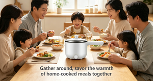 Cuisinière électrique multifonctionnelle compacte avec réglage de la chaleur pour une préparation rapide des repas à la maison - Product Image 6