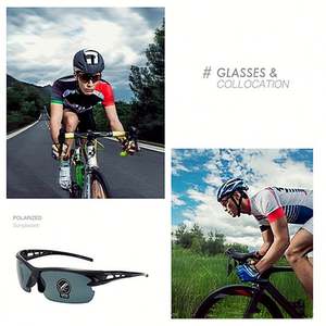 Lunettes de soleil polarisées anti-reflet pour hommes, vente en gros d'usine 2025, lunettes de vision nocturne, lunettes de conduite pour hommes - Product Image 6