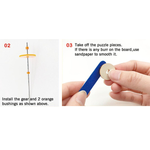 Hot Bán DIY Bằng Gỗ Vật Lý Trường Thiết Lập Sáng Tạo Điện Carousel Mô Hình Chứng Nhận Năng Lượng Mặt Trời Cho Giáo Dục Khoa Học Kỹ Thuật Đồ Chơi - Product Image 3