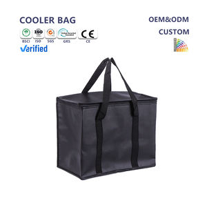 Großhandel Junlian Neueste Griff Große Kapazität 65L-70L Vlies Isolierte Kühltasche Reiß verschluss Verschluss für die Aufbewahrung von Lebensmitteln Tragbar - Product Image 1