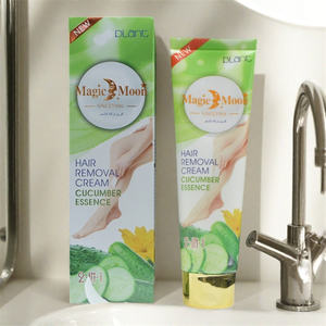 Private Label organico 120mL essenza di cetriolo lisciante permanente crema per la depilazione per gli uomini delle donne - Product Image 4