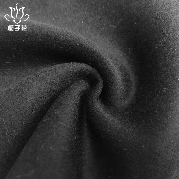 Fashionable 10%cashmere 85%wool 5%oth Double Sided Smooth Fabric for Coats