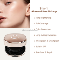 OTVENA Base de Maquillaje CC con Cobertura Fuerte y Protector Solar, Humectante Blanqueador de Larga Duración, 12h Resistente al Agua, Iluminadora
