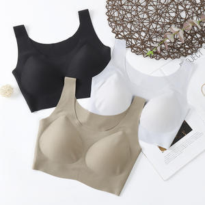 Soutien-gorge de sport sans armatures en maille ThaiLatex Beauty, hybride, sans couture, push-up, confortable, sans bordure, respirant, pour tous les jours - Product Image 2