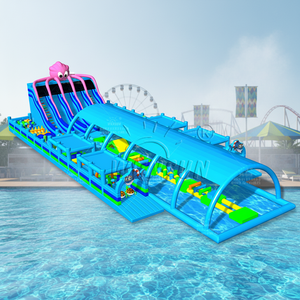 WINSUN Nouveau Design Parc Aquatique Gonflable Commercial Géant en PVC Imperméable CE CPC avec Logo et Couleurs Personnalisables pour Enfants et Adultes - Product Image 1