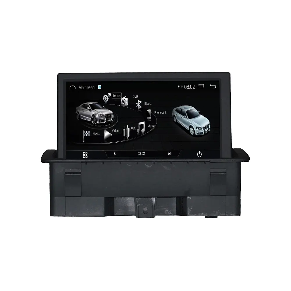 Новейшая Система Android 4G автомобильное радио, мультимедийный видеоплеер, навигация GPS для Audi A1 2012