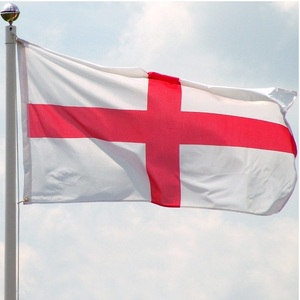 Drapeau de l'Angleterre imprimé, drapeau en polyester de qualité 68D, blanc, rouge, croix, drapeaux d'intérieur/extérieur de l'Angleterre - Product Image 5