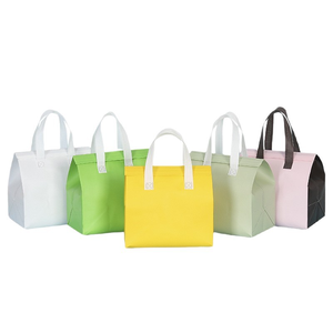 Bolsas Térmicas Desechables con Logotipo Personalizado, Impermeables, de Papel de Aluminio, Aisladas Térmicamente, para Comida Caliente o Fría, para Llevar o Entregar, Bolsa de Tela No Tejida - Product Image 3
