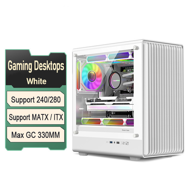 Gaming Pc Core I9 I7 RXT 3060 16GB DDR4 Water Cooling Gaming Desktop Computer