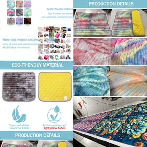 Collabor 9 Kleuren Stock Print Dikker Bont Grote Trainingspads Voor Katten Of Hond Plas Pad Waterdichte Sneldrogende Hond Plas - Product Image 3