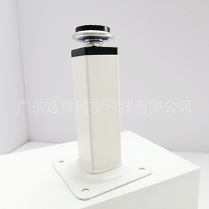 Yijun Furniture <b>Legs</b> White <b>Adjustable</b> Metal Modern Minimalist Easy Installation - Product Image 1