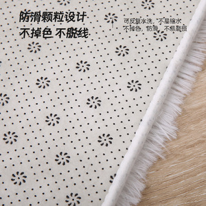 Ensemble de tapis de sol pour toilettes en trois parties, rectangulaires, antidérapants, en fibre de polyester, ensembles de salle de bain de couleur unie, sur mesure - Product Image 1