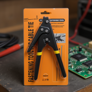 Herramienta de sujeción de cables para asegurar arneses de cables y cables eléctricos con diseño de mordaza ajustable - Product Image 3