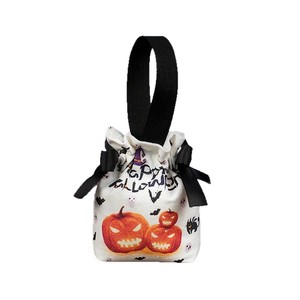 Nouveau sac en toile citrouille d'Halloween, Festival des Sorcières, Fête d'Horreur, Sac cadeau pour bonbons <span class=keywords><strong>de</strong></span> <span class=keywords><strong>maternelle</strong></span> - Product Image 4