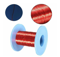 Kelas 200H 0.2Mm Aluminium Isolasi Pernis 1 Kg Tembaga Berenamel Kabel Merah Harga 5 Inti