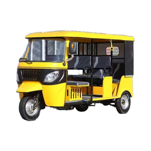Tricycles motorisés en tuk-tuk à 9 places alimentés par du carburant pour les visites touristiques - Product Image 6