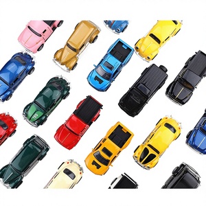 Camionnette miniature en plastique ABS avec portes ouvrantes et télécommande, fonction de recul, pour garçons - Product Image 2