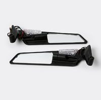 Espejo Retrovisor de Gran Tamaño con Tinte Reflectante de Aleación de Aluminio y Amplio Campo de Visión para Scooter Eléctrico